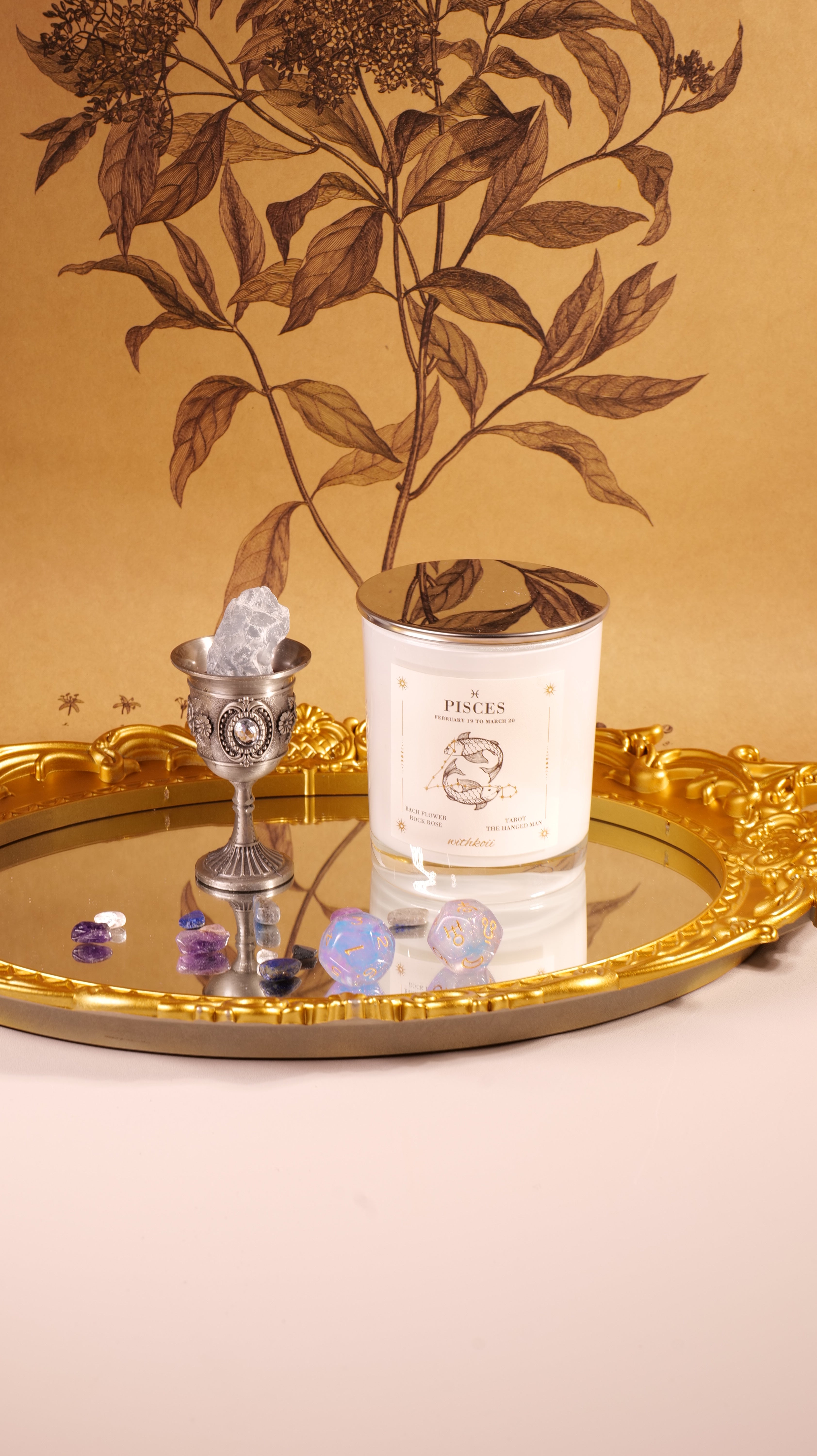 Personalized Zodiac Candle – withkoii