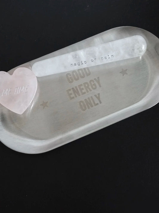 Good Energy Only Stainless Steel Tray