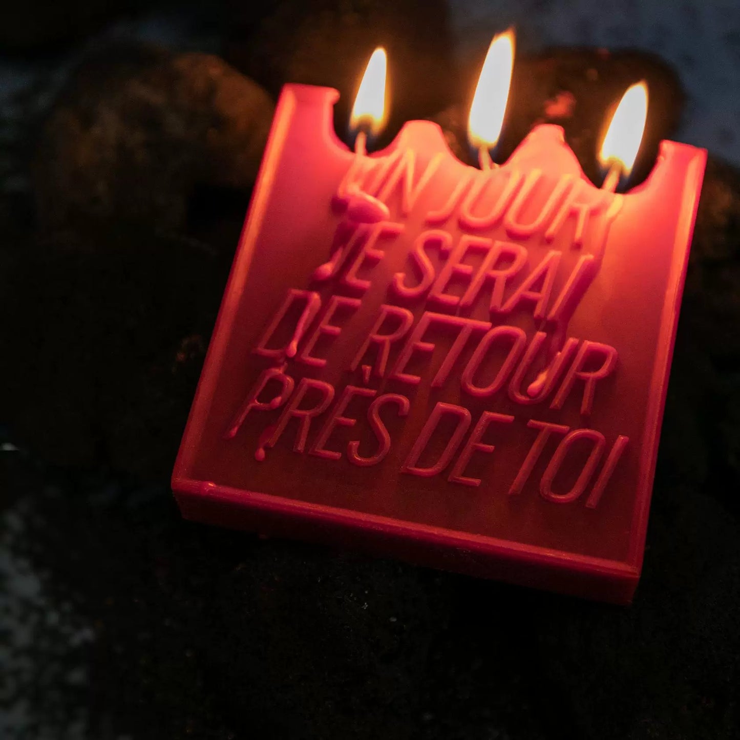 A candle inspired by Disco Elysium