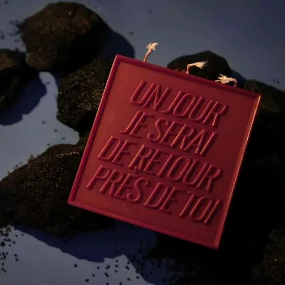 A candle inspired by Disco Elysium