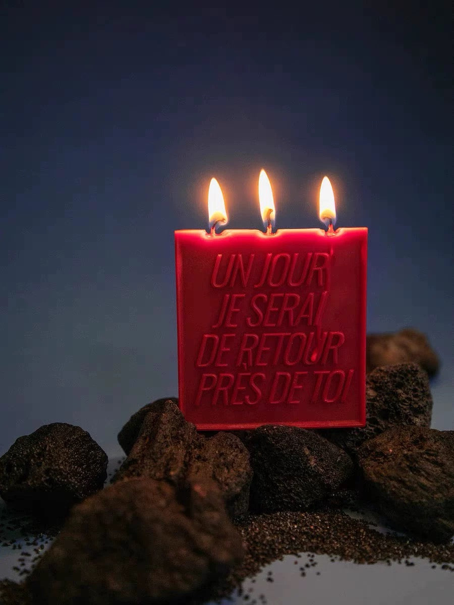 A candle inspired by Disco Elysium