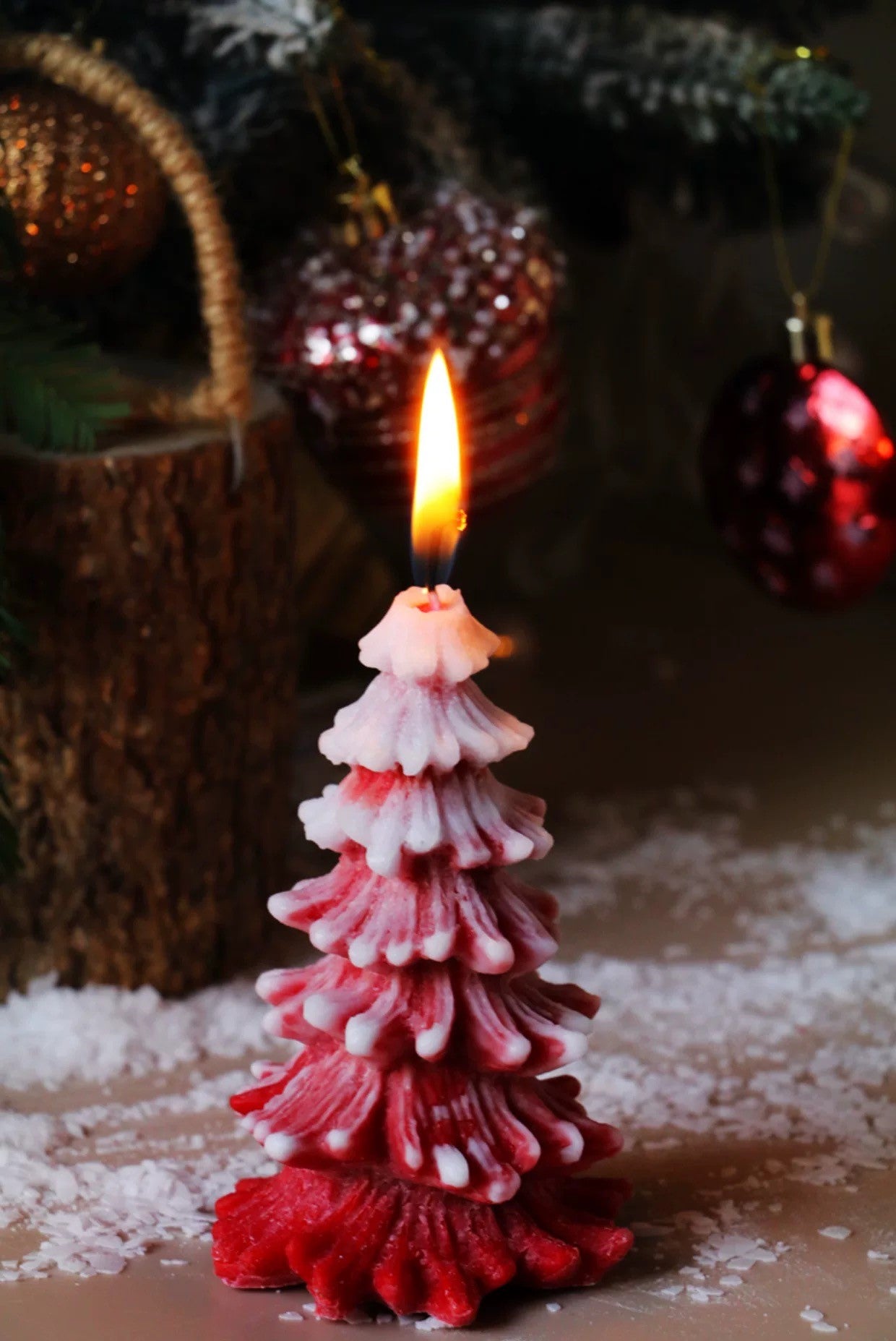 Christmas Tree Candle Gift